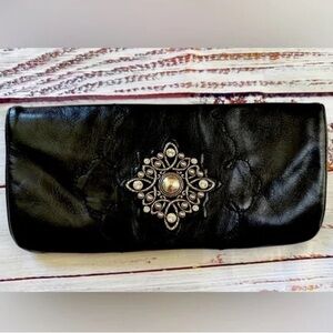 HTF RARE Brighton embellished Wallet Clutch